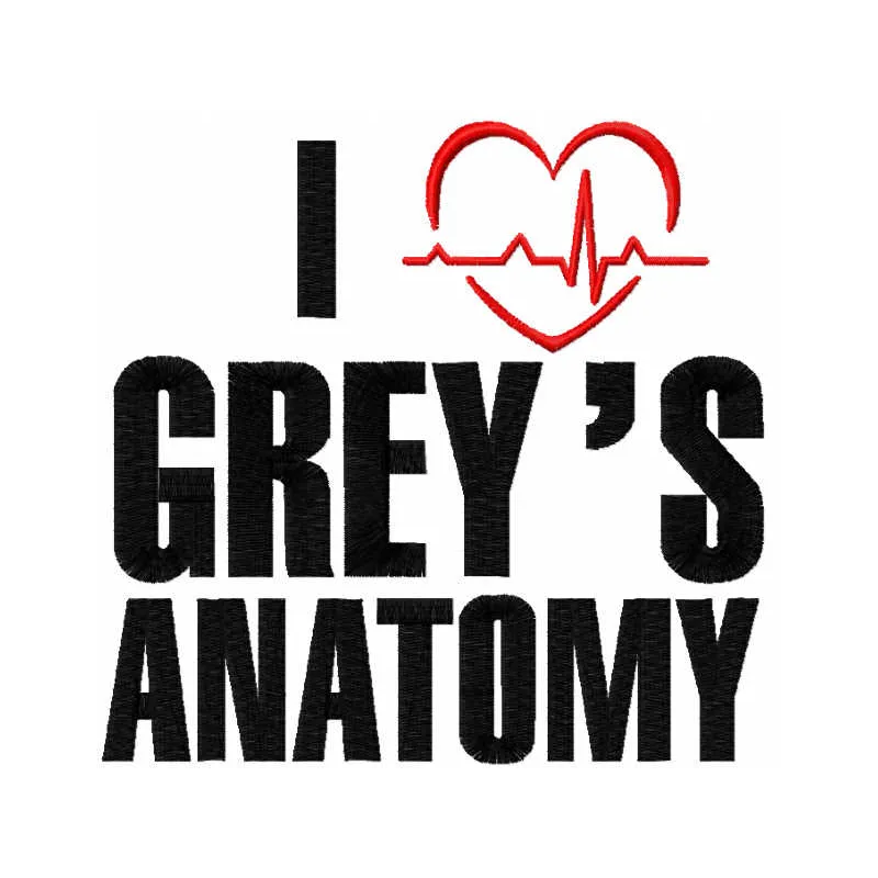 Grey's Anatomy Stitching Pattern for TV Fans