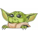 Yoda Pocket Stitching Pattern for Star Wars Fans