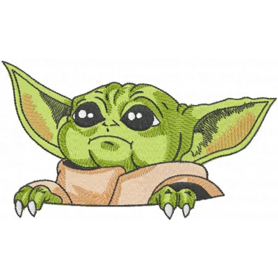 Yoda Pocket Stitching Pattern for Star Wars Fans