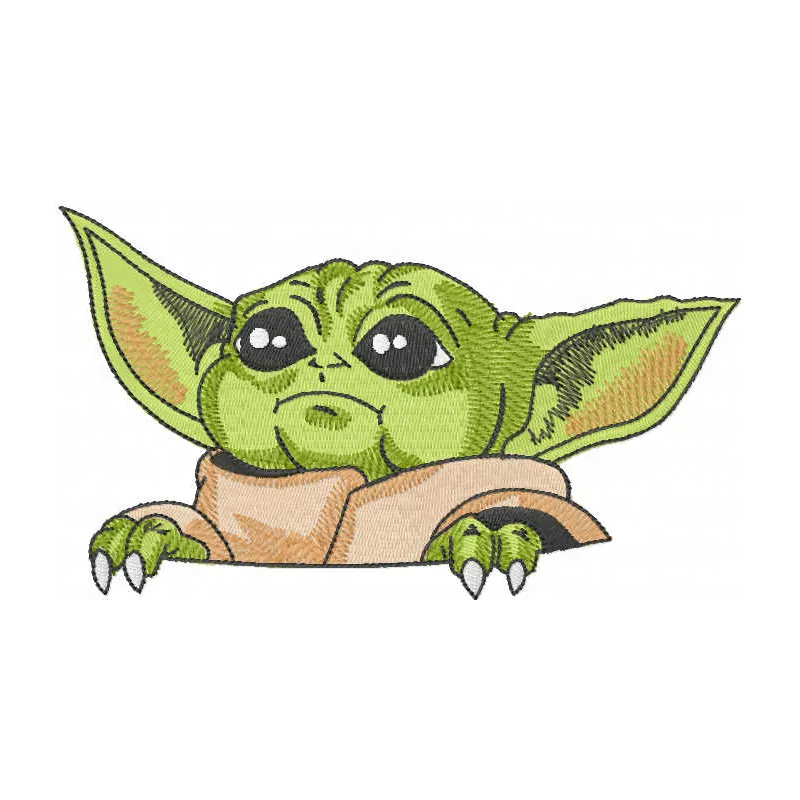 Yoda Pocket Stitching Pattern for Star Wars Fans