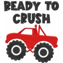 Ready to Crush Car Stitching Pattern for Crafters