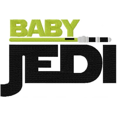 Baby Jedi Sword Stitching Pattern for Little Ones