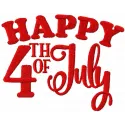 Festive 4th of July Stitching Pattern for Patriotic Projects