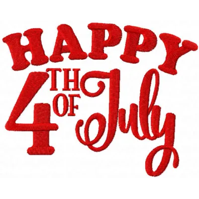 Festive 4th of July Stitching Pattern for Patriotic Projects