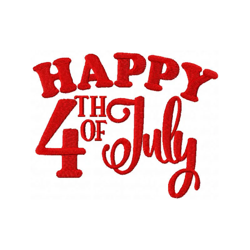 Festive 4th of July Stitching Pattern for Patriotic Projects