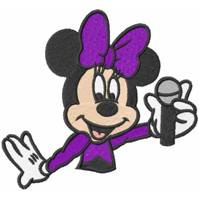Minnie Mouse Elvis Stitching Pattern for Disney Fans