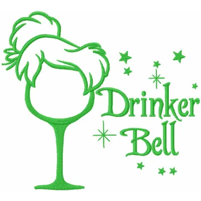 Whimsical Drinkerbell Fairy Stitching Pattern
