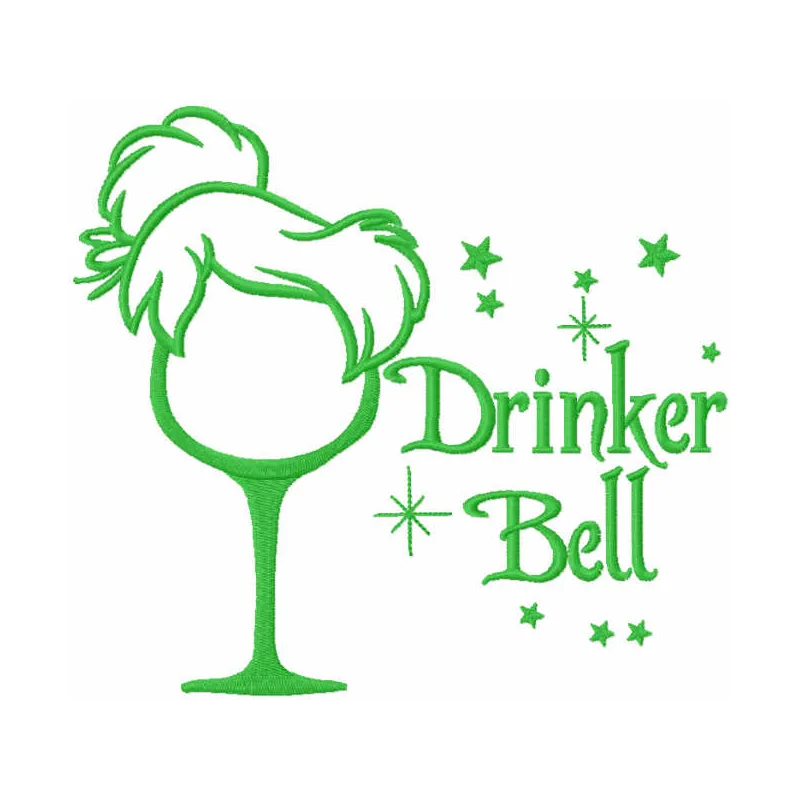 Whimsical Drinkerbell Fairy Stitching Pattern