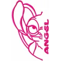 Angel One-Color Stitching Pattern | Lilo & Stitch