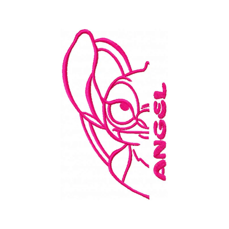 Angel One-Color Stitching Pattern | Lilo & Stitch