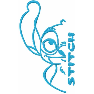 Stitch One Color Embroidery Pattern