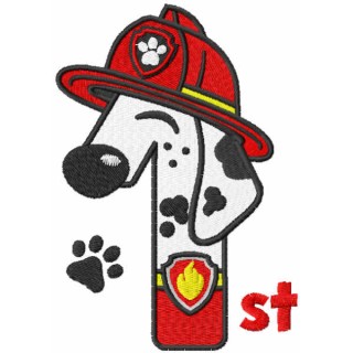 Marshall first embroidery design - Embroidery Design