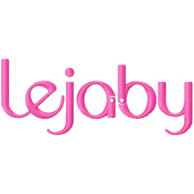 Lejabu Logo Stitching Pattern for Sporty Apparel