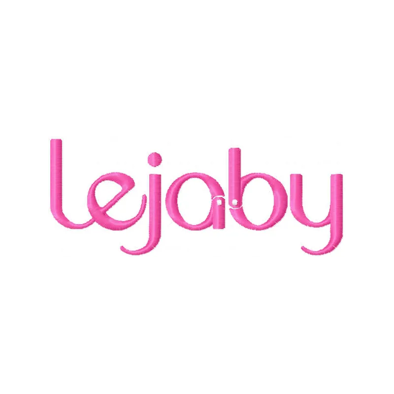 Lejabu Logo Stitching Pattern for Sporty Apparel