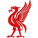 Liverpool Bird Stitching Pattern for Football Fans