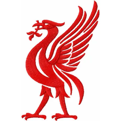 Liverpool Bird Stitching Pattern for Football Fans