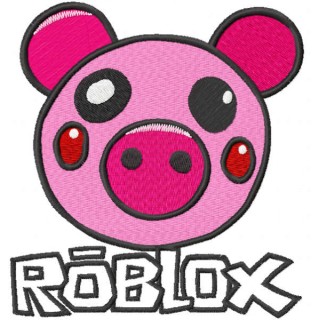 Piggy game embroidery design - Embroidery Design