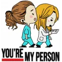 You're My Person Stitching Pattern | Movie-Inspired Design