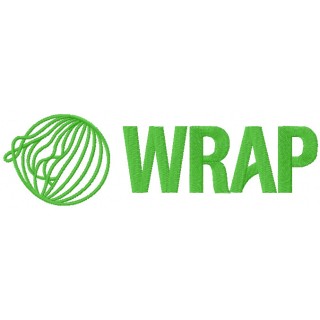 Wrap logo embroidery design - Embroidery Design