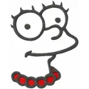 Marge Simpson Stitching Pattern | Iconic Cartoon Design