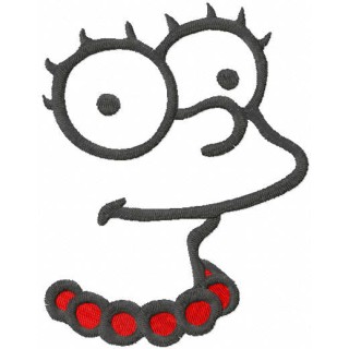 Just Marge embroidery design - Embroidery Design