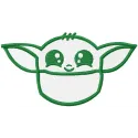 Yoda Pocket Stitching Pattern for Star Wars Fans