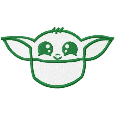 Yoda Pocket Stitching Pattern for Star Wars Fans