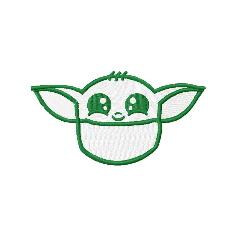 Yoda Pocket Stitching Pattern for Star Wars Fans