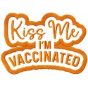 Vaccination Pride Stitching Pattern | One-Color Design