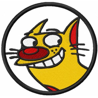 Cat nickelodeon embroidery design - Embroidery Design