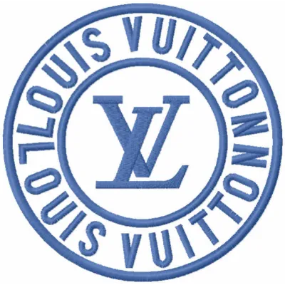 LV Round Logo Stitching Pattern for Fashion Lovers