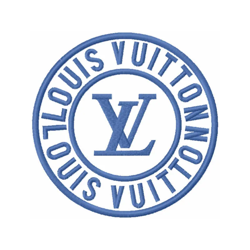 LV Round Logo Stitching Pattern for Fashion Lovers