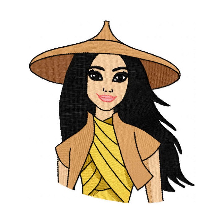 Raya embroidery design - Embroidery Design