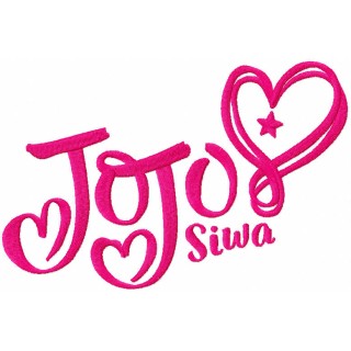 Jojo siwa logo embroidery design - Embroidery Design
