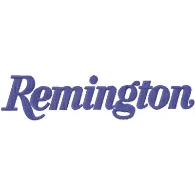 Remington Wordmark Logo Stitching Pattern