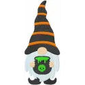 Magical Dwarf with Cauldron Stitching Pattern
