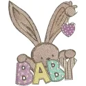 Welcome Baby Embroidery - Sweet Newborn Stitching Pattern