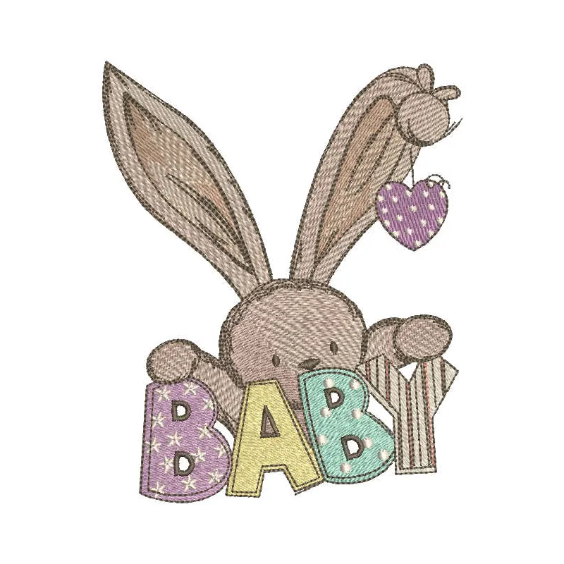 Welcome Baby Embroidery - Sweet Newborn Stitching Pattern