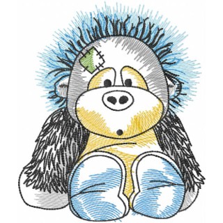 Orangutan embroidery design - Embroidery Design