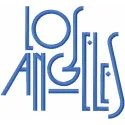 LA Lettering Stitching Pattern for Crafters