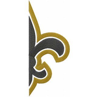 New Orleans Saints sign embroidery design - Embroidery Design