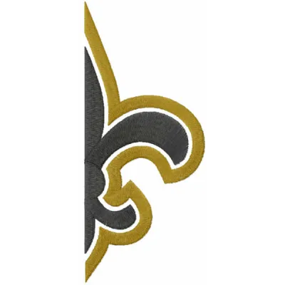 New Orleans Saints Sign Stitching Pattern