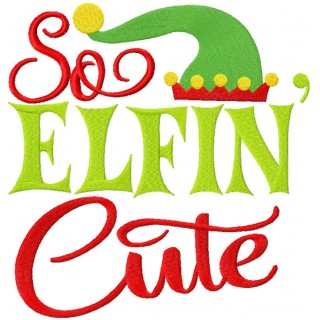 So elfin cute embroidery design - Embroidery Design