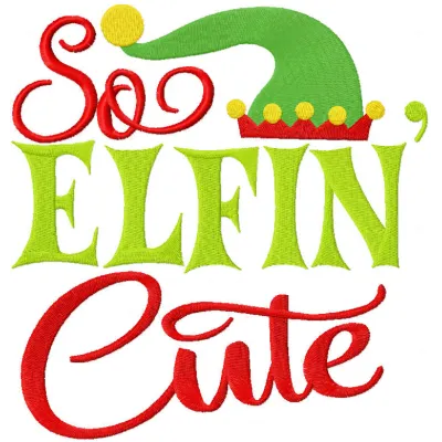 Adorable Elf Stitching Pattern for Holiday Crafts