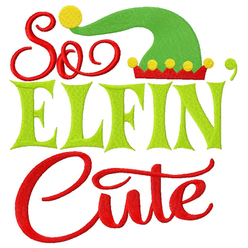 Adorable Elf Stitching Pattern for Holiday Crafts