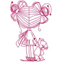 Cuddly Teddy Toy Embroidery Design - Baby Collection