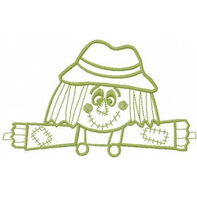 Garden Guard Stitching Pattern for Summer Crafts