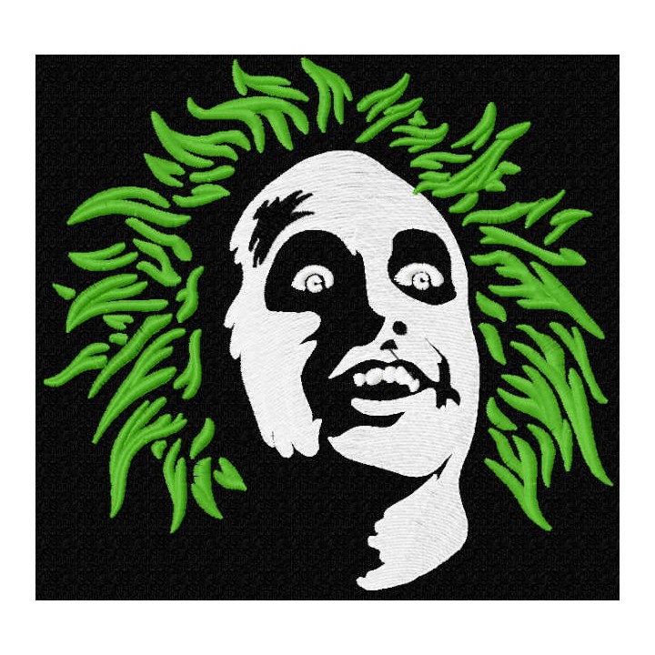 Beetlejuice embroidery design - Embroidery Design