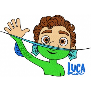 Luca trending embroidery design - Embroidery Design
