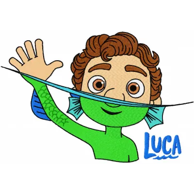 Luca trending embroidery design - Embroidery Design